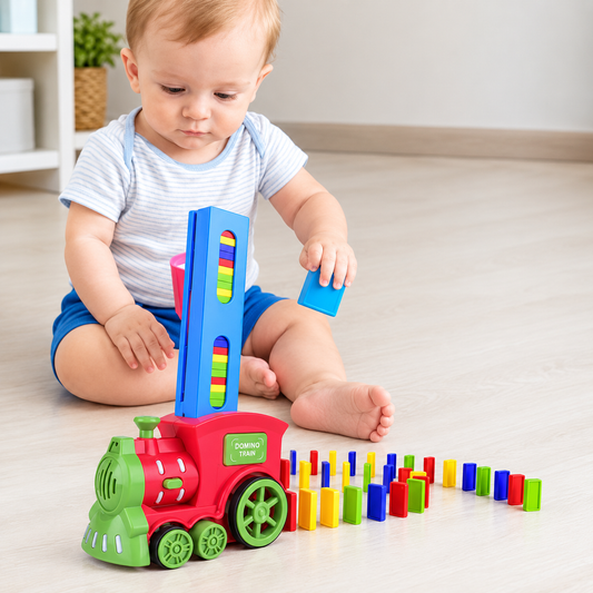 Automatic Domino Train Set